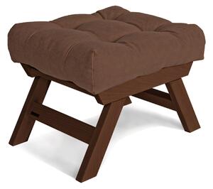MarLiving Taburet BREEZIO 03 55 cm z masívu/hnedý