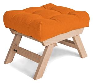 MarLiving Taburet BREEZIO 02 55 cm z masívu/oranžový