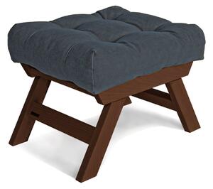 MarLiving Taburet BREEZIO 03 55 cm z masívu/grafitovo sivý