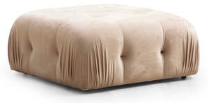 Hanah Home Taburet Bubble 95 cm zamat krémový