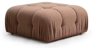 Hanah Home Taburet Bubble 95 cm bouclé hnedý