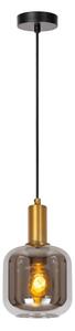 Lucide 45494/16/65 - Luster na lanku JOANET 1xE27/40W/230V čierna