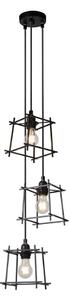 Lucide 46405/03/30 - Luster na lanku EDGAR 3xE27/40W/230V