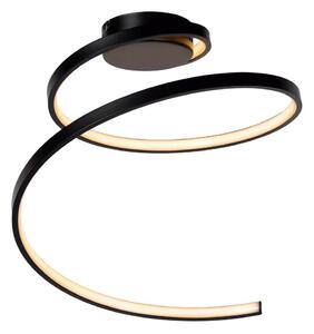 Lucide 46199/25/30 - LED Stmievateľný prisazený luster MAXENCE LED/24W/230V čierna