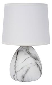 Lucide 47508/81/31 - Stolná lampa MARMO 1xE14/40W/230V biela