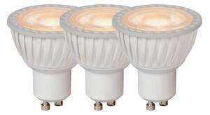 SADA 3x LED Stmievateľná žiarovka MR16 GU10/5W/230V 3000K - Lucide 49006/15/31