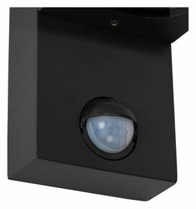 Lucide 69803/02/30 -Vonkajšie svietidlo so senzorom ZARO 2xGU10/7W/230V IP65 čierna