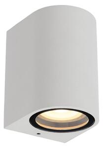 Lucide 69801/01/31 - Vonkajšie nástenné svietidlo ZARO 1xGU10/35W/230V IP44 biela