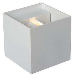 Lucide 69200/06/31 - LED Vonkajšie nástenné svietidlo AXI 2xLED/7W/230V IP54 biela