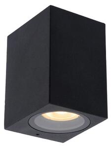 Lucide 69800/01/30 - Vonkajšie nástenné svietidlo ZARO 1xGU10/35W/230V IP44 čierna