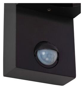 Lucide 69802/02/30 -Vonkajšie svietidlo so senzorom ZARO 2xGU10/7W/230V IP65 čierna