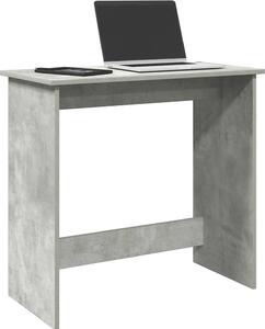 Maison Exclusive - písací stôl betónovo sivý 80x40x75 cm drevený materiál