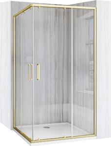 Sprchovací Kút Rea City 80X100 Brush Gold