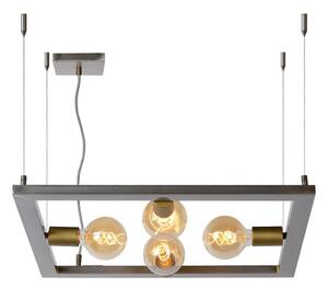 Lucide 73403/04/18 - Luster na lanku THOR 4xE27/60W/230V