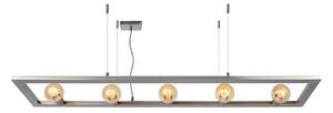 Lucide 73403/05/18 - Luster na lanku THOR 5xE27/60W/230V