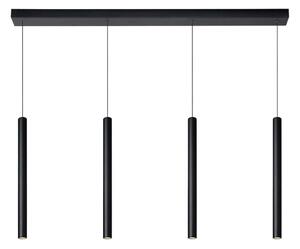 Lucide 74403/04/30 - LED Stmievateľný luster na lanku LORENZ 4xLED/4W/230V čierna