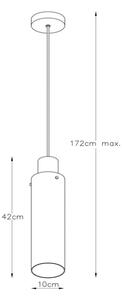 Lucide 74404/01/65 - Luster na lanku ORLANDO 1xE27/40W/230V