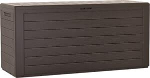 Záhradný box WOODEBOX umbra 116 cm - 280L
