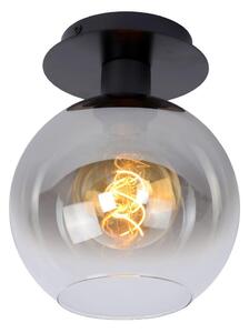 Lucide 74114/01/30 - Stropné svietidlo MARIUS 1xE27/40W/230V čierna