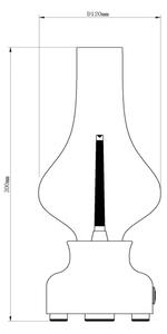 Lucide 74516/02/32 - LED Stmievateľná stolná lampa JASON LED/2W/230V červená