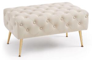 Ak furniture Taburet Madrid béžový
