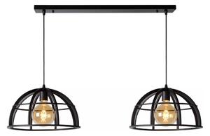 Lucide 76464/02/30 - Luster na lanku DIKRA 2xE27/60W/230V