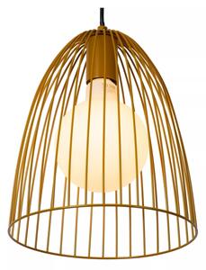 Lucide 74417/01/44 - Luster na lanku MACARONS 1xE27/40W/230V pr. 24,5 cm žltá