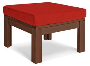 MarLiving Taburet MEXICO 03 51 cm z masívu/červený