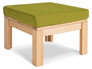 MarLiving Taburet MEXICO 02 51 cm z masívu/zelený