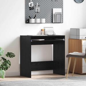 Maison Exclusive – písací stôl, ierna farba, vzhad dubového dreva, materiál: drevotrieska