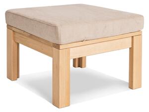 MarLiving Taburet MEXICO 02 51 cm z masívu/krémový