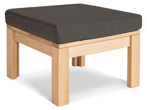 MarLiving Taburet MEXICO 02 51 cm z masívu/šedý