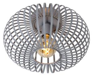 Lucide 78174/40/33 - Stropné svietidlo MANUELA 1xE27/60W/230V pr. 39,5 cm šedá