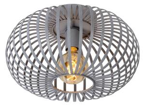 Lucide 78174/40/33 - Stropné svietidlo MANUELA 1xE27/60W/230V pr. 39,5 cm šedá