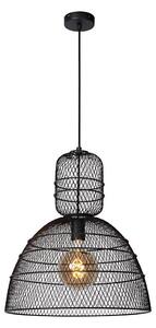 Lucide 78395/01/30 - Luster na lanku GASSET 1xE27/60W/230V čierna