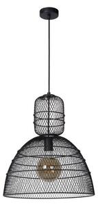 Lucide 78395/01/30 - Luster na lanku GASSET 1xE27/60W/230V čierna