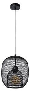 Lucide 78396/01/30 - Luster na lanku JERREL 1xE27/40W/230V čierna