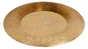 Lucide 79177/12/01 - LED stropné svietidlo FOSKAL LED/12W/230V 34,5 cm mosadz
