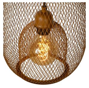 Lucide 78396/01/43 - Luster na lanku JERREL 1xE27/40W/230V hnedá