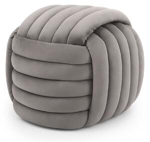 Ak furniture Taburet Nilo svetlosivý