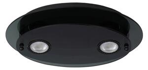 Lucide 79181/02/30 - Stropné svietidlo OKNO 2xGU10/5W/230V čierna