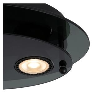 Lucide 79181/02/30 - Stropné svietidlo OKNO 2xGU10/5W/230V čierna