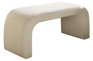 Hanah Home Taburet NU BENCH Teddy biely