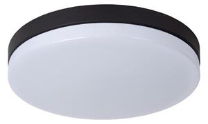 Lucide 79111/36/30 - LED Kúpeľňové svietidlo BISKIT LED/24W/230V IP44 čierna
