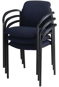 Konferenčná stolička Style, modrá