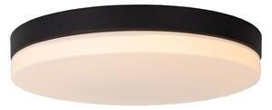 Lucide 79111/36/30 - LED Kúpeľňové svietidlo BISKIT LED/24W/230V IP44 čierna