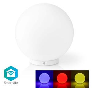 Nedis WIFILM10CWT - LED RGBW Stmievateľná stolná lampa SmartLife LED/5W/5V Wi-Fi