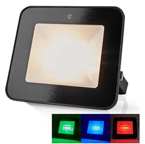 Nedis WIFILOFC20FBK-LED RGBW reflektor SmartLife LED/20W/230V Wi-Fi IP65
