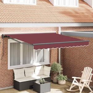 Maison Exclusive – rám markízy v bordovej farbe, 300 x 250 cm