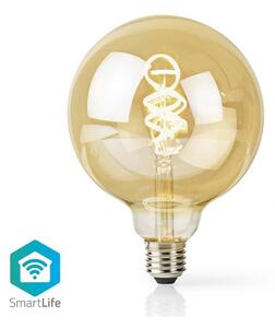 Nedis WIFILRT10G125 - LED Stmievateľná žiarovka E27/4,9W/230V Wi-Fi 1800-6500K